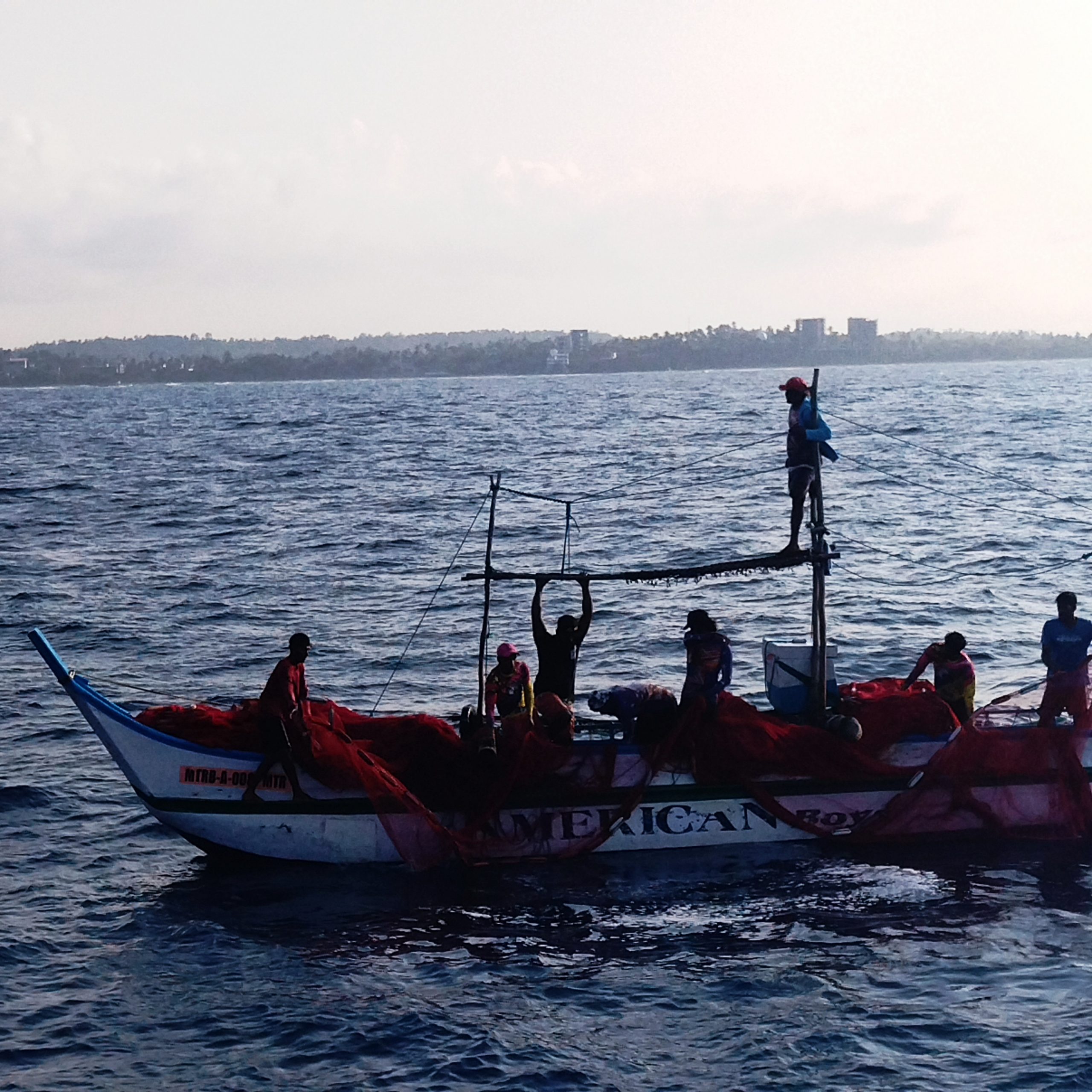 Fischerboot Mirrissa