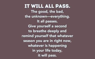 All will pass